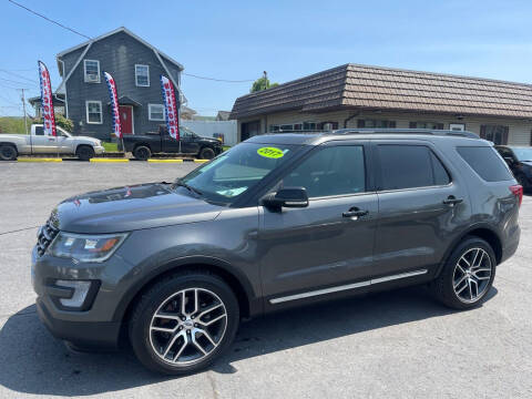 2017 Ford Explorer for sale at MAGNUM MOTORS in Reedsville PA