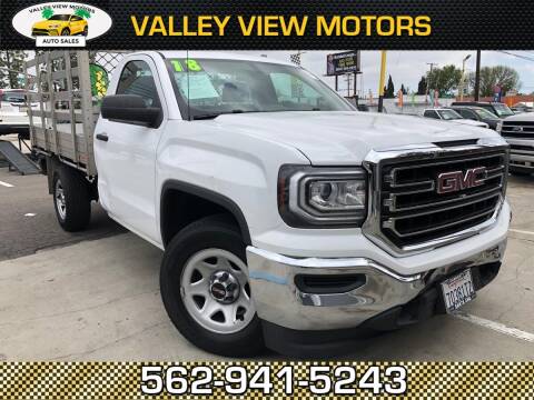 2018 GMC Sierra 1500 for sale at Valley View Motors in Whittier CA