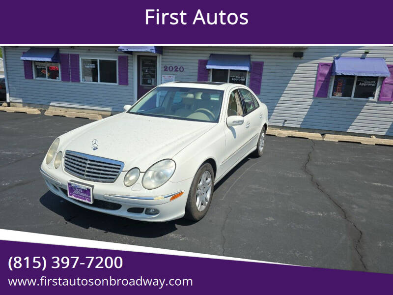 2006 Mercedes-Benz E-Class for sale at First  Autos - First Autos in Rockford IL