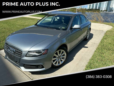 2011 Audi A4 for sale at PRIME AUTO PLUS INC. in Daytona Beach FL