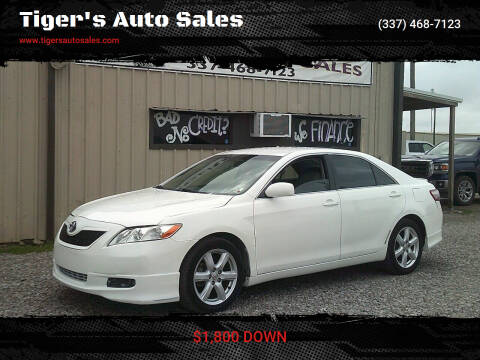 2007 Toyota Camry for sale at Tiger's Auto Sales in Mamou LA