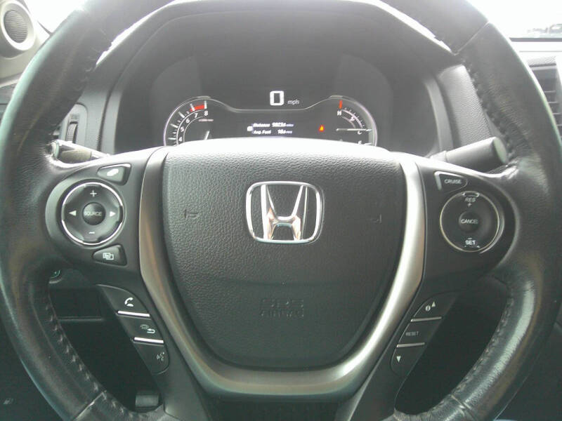 2017 Honda Ridgeline RTL-T