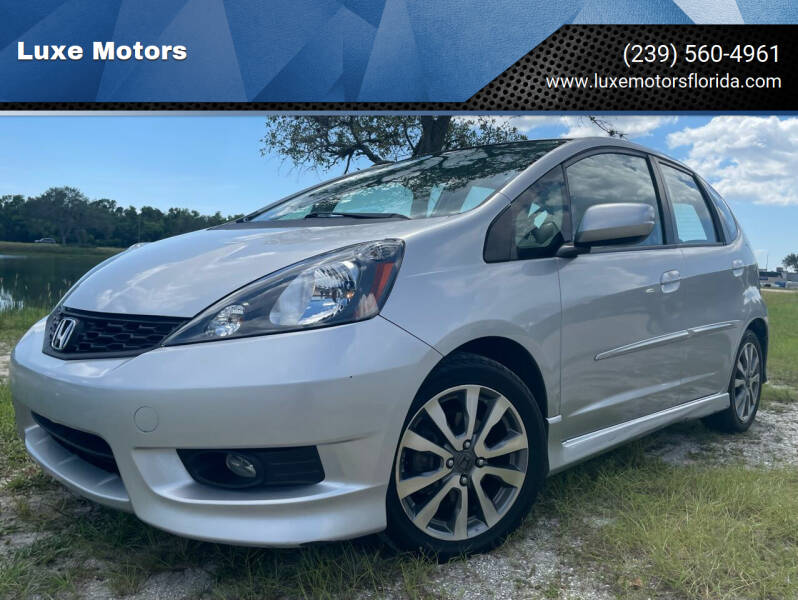 2013 Honda Fit for sale at Luxe Motors in Fort Myers FL