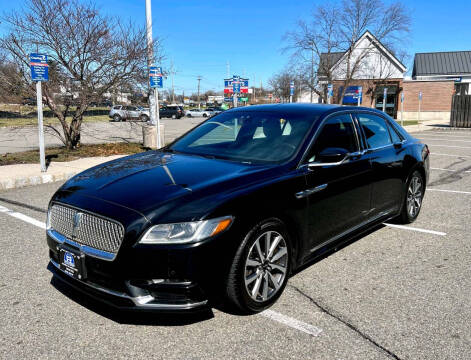 2018 Lincoln Continental for sale at B&B Auto LLC in Union NJ