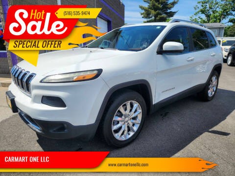 2014 Jeep Cherokee for sale at CARMART ONE LLC in Freeport NY