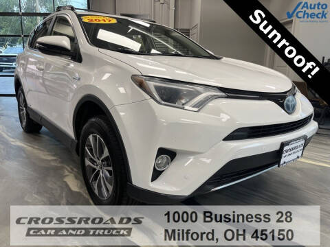 2017 Toyota RAV4 Hybrid for sale at Crossroads Car & Truck in Milford OH