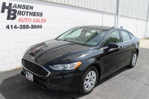 2020 Ford Fusion for sale at HANSEN BROTHERS AUTO SALES in Milwaukee WI