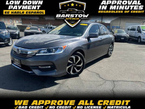 2017 Honda Accord for sale at BARSTOW AUTO SALES in Barstow CA