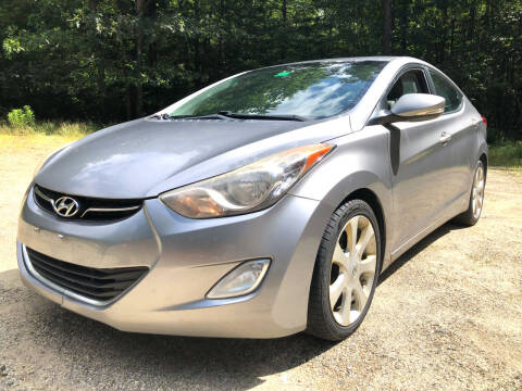 2012 Hyundai Elantra for sale at Country Auto Repair Services in New Gloucester ME
