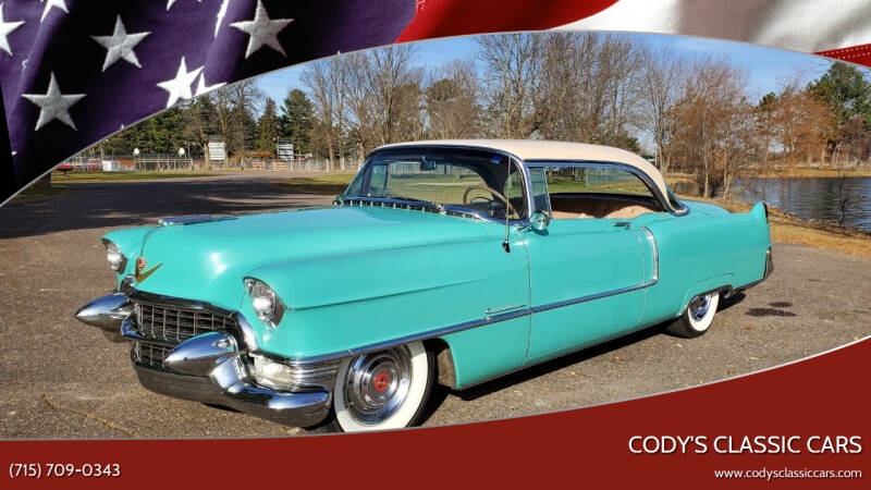 1955 Cadillac Series 62 for sale at Cody's Classic & Collectibles, LLC in Stanley WI