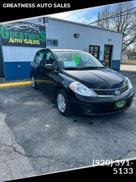 2012 Nissan Versa for sale at GREATNESS AUTO SALES in Green Bay, WI