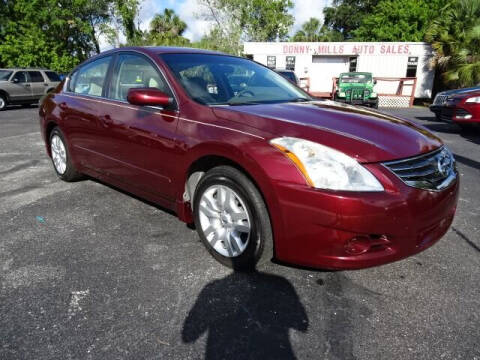 2012 Nissan Altima for sale at DONNY MILLS AUTO SALES in Largo FL