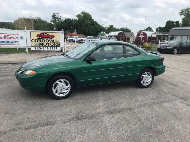 2002 Ford Escort for sale at Cordova Motors in Lawrence KS