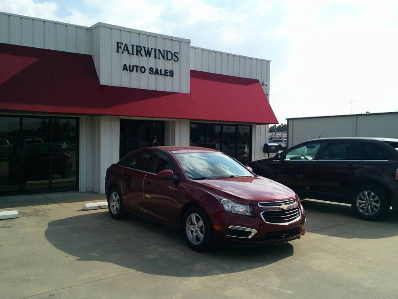 2016 Chevrolet Cruze Limited for sale at Fairwinds Auto Sales in Dewitt AR