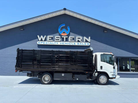 2017 Isuzu NPR Flatbed Dump Truck