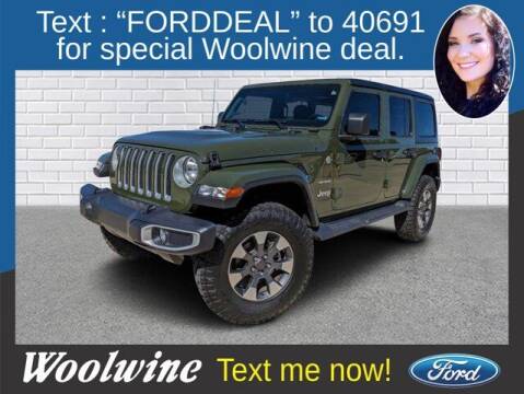 2022 Jeep Wrangler Unlimited for sale at Woolwine Ford Lincoln in Collins MS