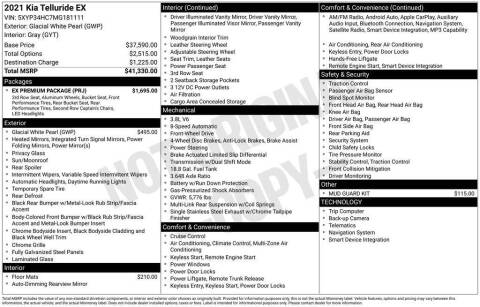 2021 Kia Telluride EX