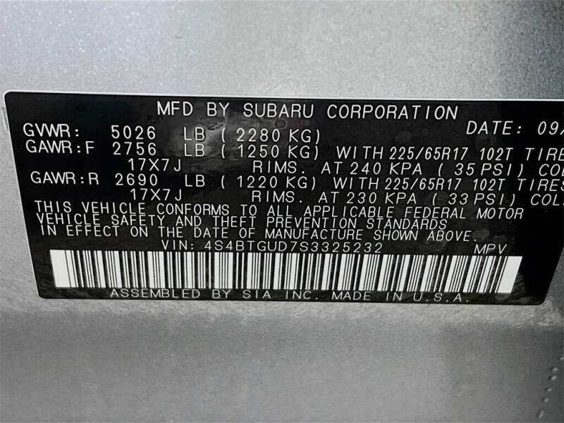 2025 Subaru Outback Wilderness