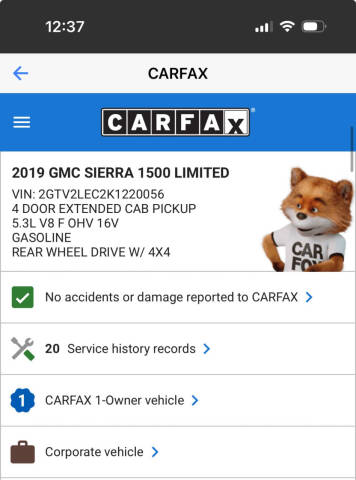 2019 GMC Sierra 1500 Limited