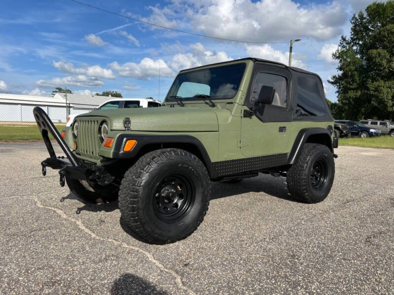 2002 Jeep Wrangler for sale at Carworx LLC in Dunn NC