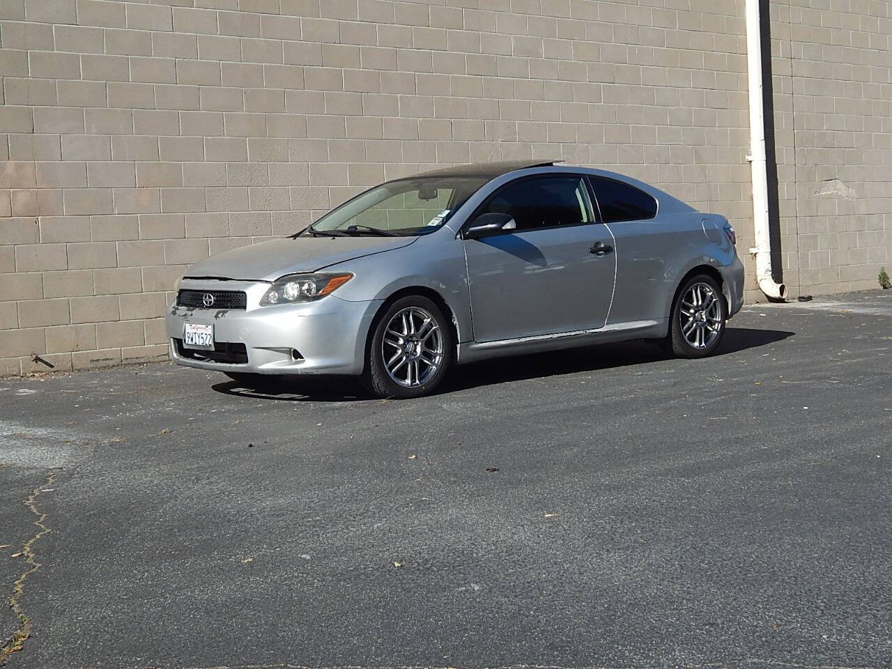Silver 2008 Scion tC Base Base 2dr Hatchback 4A 1