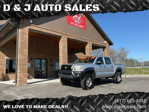 2012 Toyota Tacoma for sale at D & J AUTO SALES in Joplin MO