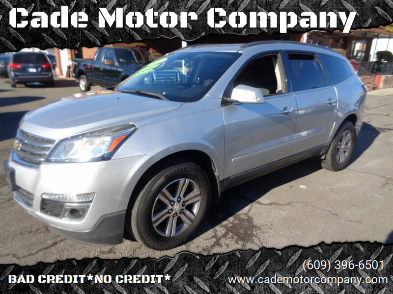 2015 Chevrolet Traverse for sale at Cade Motor Company in Lawrence Township NJ