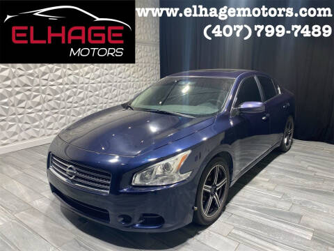 2009 Nissan Maxima for sale at Elhage Motors in Orlando FL