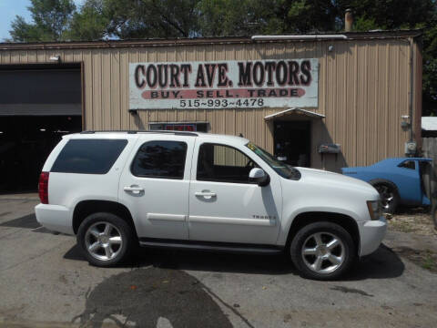 2008 Chevrolet Tahoe for sale at Court Avenue Motors in Adel IA