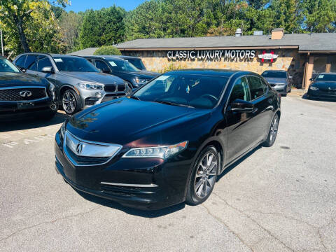 2015 Acura TLX for sale at Classic Luxury Motors in Buford GA