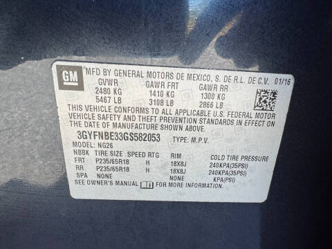 2016 Cadillac SRX Luxury Collection