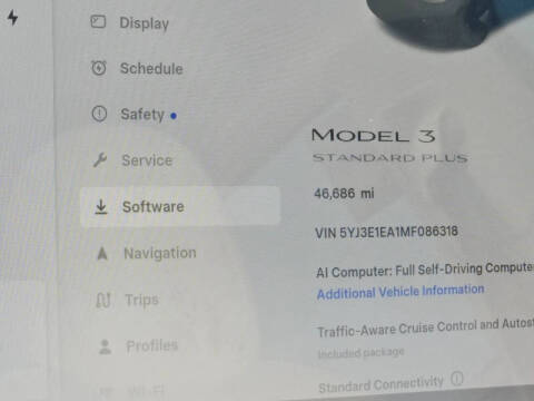 2021 Tesla Model 3 Standard Range Plus