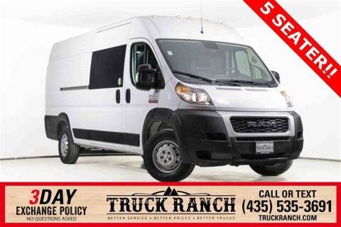 2021 RAM ProMaster for sale at Truck Ranch in Logan UT