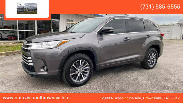 2018 Toyota Highlander for sale at Auto Vision Inc. in Brownsville TN