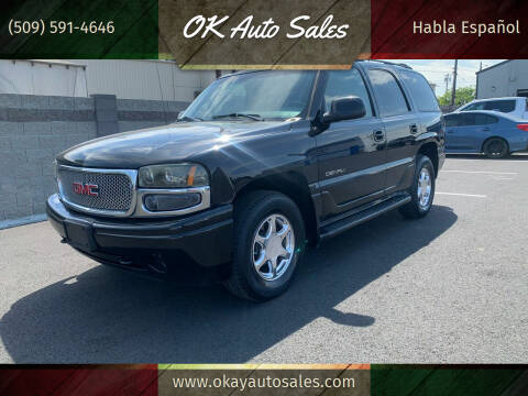 2005 GMC Yukon for sale at OK Auto Sales in Kennewick WA