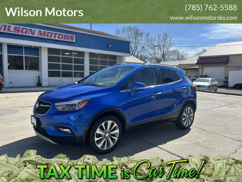 2017 Buick Encore for sale at Wilson Motors in Junction City KS