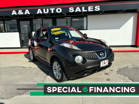 2013 Nissan JUKE for sale at A&A Auto Sales in Fairhaven MA