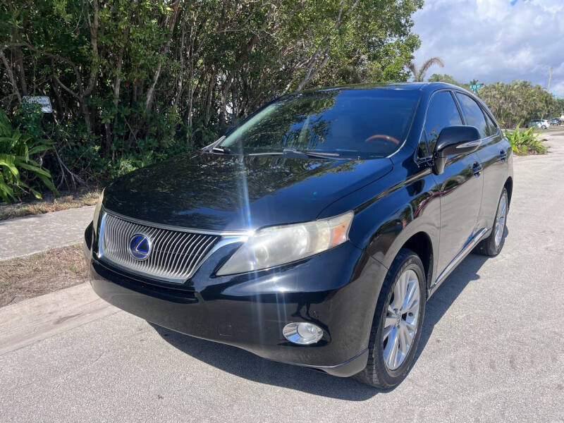 2012 Lexus RX 450h for sale at L G AUTO SALES in Boynton Beach FL