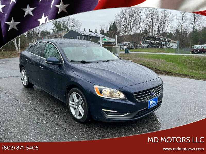 2015 Volvo S60 for sale at MD Motors LLC in Williston VT