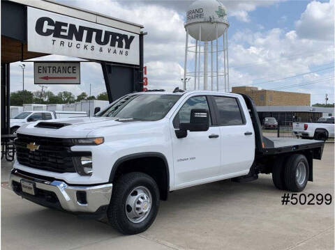 2024 Chevrolet 3500 Silverado DRW for sale at CENTURY TRUCKS & VANS in Grand Prairie TX