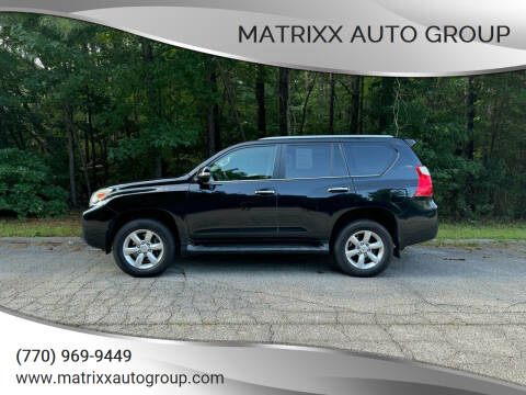 2010 Lexus GX 460 for sale at MATRIXX AUTO GROUP in Union City GA