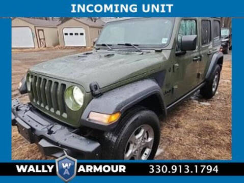2021 Jeep Wrangler Unlimited for sale at Wally Armour Chrysler Dodge Jeep Ram in Alliance OH