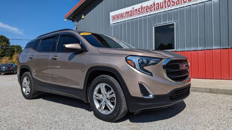 2018 GMC Terrain for sale at MAIN STREET AUTO SALES INC in Austin IN