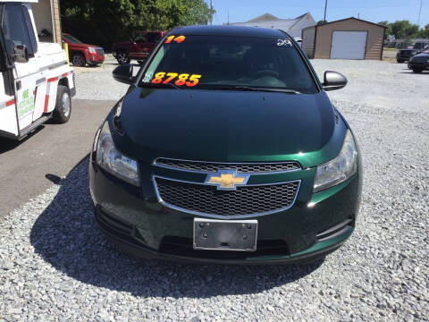 2014 Chevrolet Cruze for sale at K & E Auto Sales in Ardmore AL