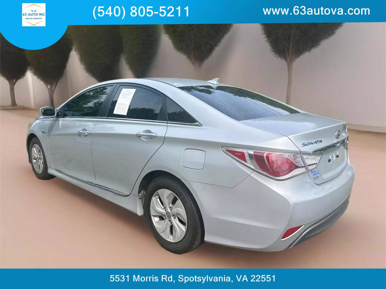 2015 Hyundai SONATA Hybrid for sale at 63 Auto Inc in Spotsylvania, VA