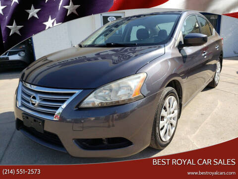 2013 Nissan Sentra for sale at Best Royal Car Sales in Dallas TX