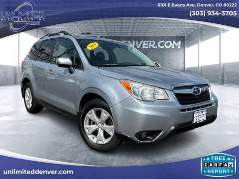 2015 Subaru Forester for sale at Unlimited Auto Sales in Denver CO