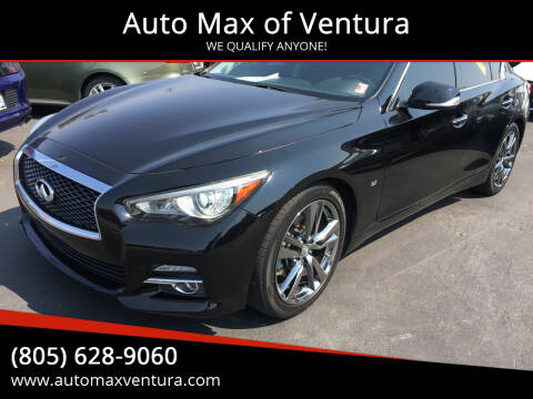 2015 Infiniti Q50 for sale at Auto Max of Ventura in Ventura CA