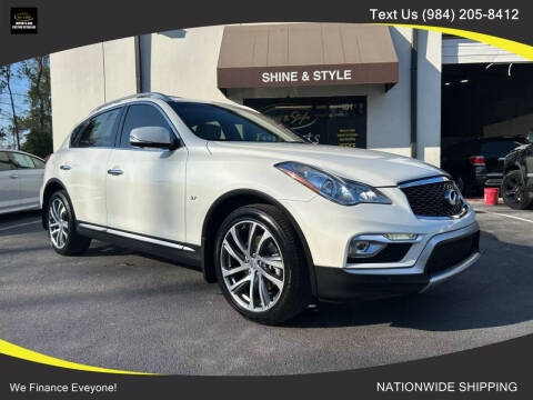 2017 Infiniti QX50 for sale at Shine & Style Imports LLC in Raleigh NC