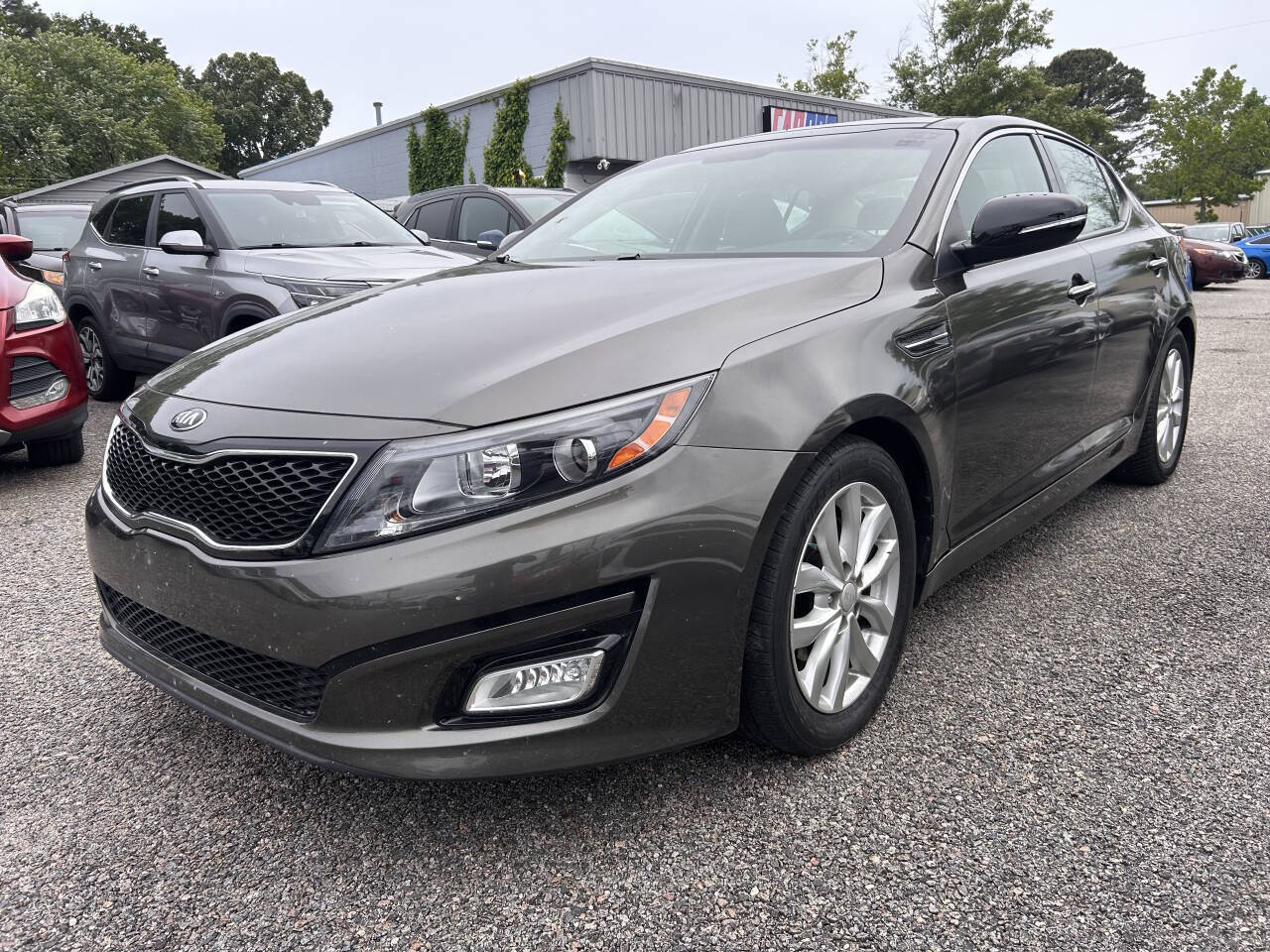Brown 2014 Kia Optima EX EX 4dr Sedan 2